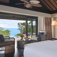 Raffles Bali private villa, luxury resorts review A-lister