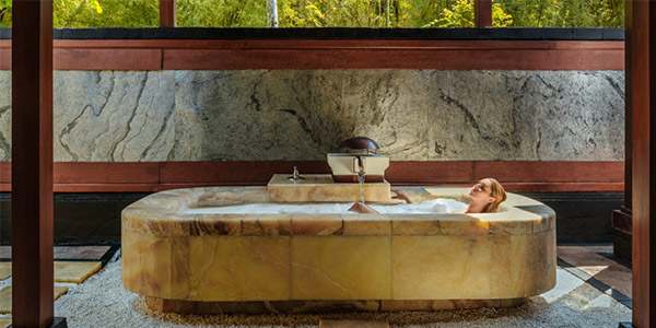 Bali luxury spa resorts review — St Regis does a Champagne Spa ritual