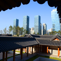 Songdo views from the Gyeongwonjae Ambassador hotel