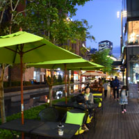 Canal Walk at NC Cube is good for shopping as well as cafes and good dining