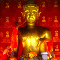 Luang Prabang guide, Wats, Buddhas and reverent worship