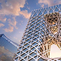 Macau uber-chic futuristic hotel Morpheus features a Chinese jade style exoskeleton