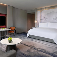 Upscale Macau casino hotels review, uber-chic NUWA room