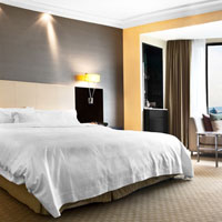 Westin Premium City View Room compares well vs JW Marriott