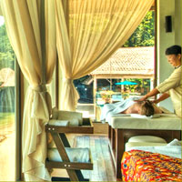 Sabah dive resorts, Gayana Eco Resort spa treatment