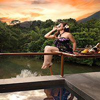 Tioman resorts review, Paya Beach Resort Glamping Suite