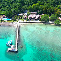 Tioman resorts review, Tunamaya has a great location