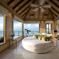Best Maldives resorts, Conrad Maldives Sunset Water Villa with 270 degree views