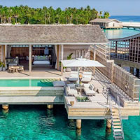 Solar-powered luxury resort Maldives, Kudadoo