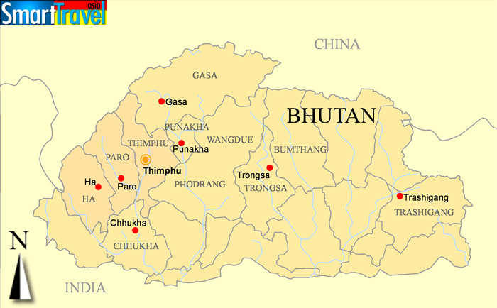 Bhutan Map World Map Of Bhutan Bhutan World Map Political Map ...