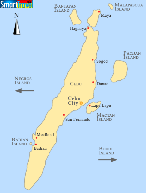 Boracay map