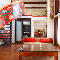 Kathmandu boutique hotels, Dalai-La penthouse