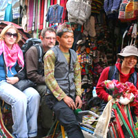 Thamel tours on rickshaw, Viator