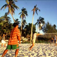 Boracay beach volleyball