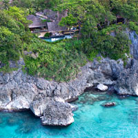 Boracay resorts review, Shangri-La Villa view