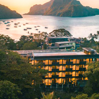 Best stays in El Nido town, Funny Lion is a modern offering