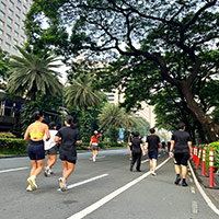 Manila fun guide to Makati Sunday fun runs down Ayala, Makati Ave and Buendia