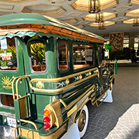 Manila fun guide, classic jeepney at The Pen
