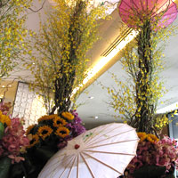 Manila hotels for Japanese travellers, Nobu lobby arrangement