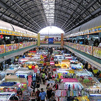 Greenhills offers fun shopping for bargains in a vast hall