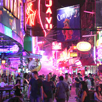 Manila nightlife - go-go bars and pole dancers, Malate