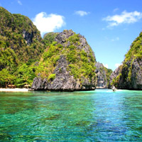 Palawan dives and snorkelling - El Nido secret bay