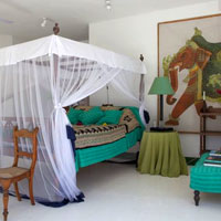 Sri Lanka luxury resorts, Taprobane four poster bed