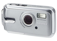 Waterproof digital camera Pentax Optio W20