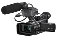 HDV video camera Sony HVR A1U