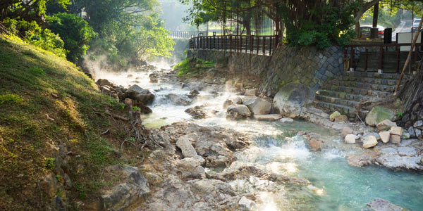 Taipei spas and hot springs in the Beitou area