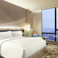 New Taipei business hotels, Hilton Sinban offers panoramic views