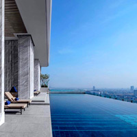 Pool with a view at 137 Pillars Bangkok
