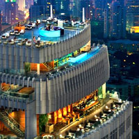 Bangkok cool bars, Octave rooftop Marriott Thonglor