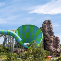 Vana Nava water park is where to take your kids in Hua Hin and stay at the next door Holiday Inn