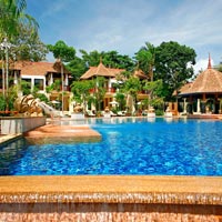 Thailand child-friendly hotels, Crown Lanta pool in Krabi