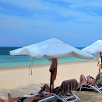 Best Krabi beach resorts, Layana's white sand stretch