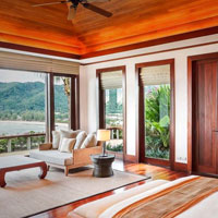 Phuket luxury villas, Andara woody hues
