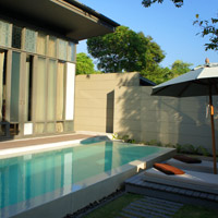 Phuket resorts review, Sala Phuket pool villa and private courtyard