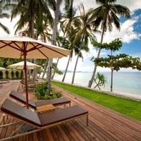 Samui beach resorts, Movenpick boardwalk