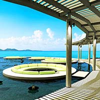 Best Samui spa resorts, the W is tops with great fiews and family facilities too