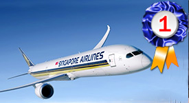 Singapore Airlines, voted Best Airline in the World in 2025 on Smart Travel Asia Reader Poll