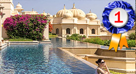 Oberoi Udaivilas, ranked the Best Wedding Hotel in Asia 2025