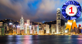 Hong Kong, voted Best Asian City for Business in 2018