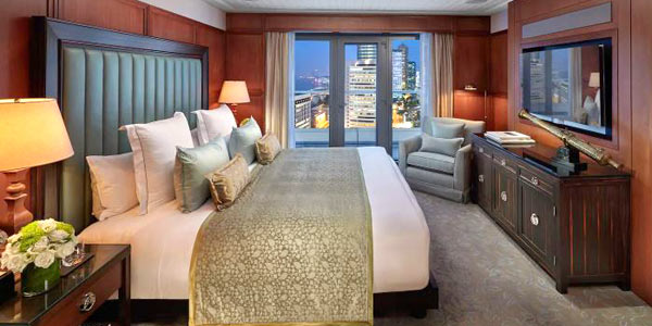 Mandarin Oriental Hong Kong, voted the Best Business Hotel (Classic) in Asia for the decade 2010-2019
