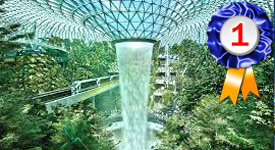 Singapore Changi, voted Best Airport worldwide 2023