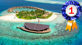 Kudadoo Maldives, voted the Best Luxury Hotel in Asia for 2023