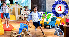 Centara Grand Mirage Beach Resort Pattaya, ranked the Best Family Hotel in Asia in 2025 on Smart Travel Asia poll