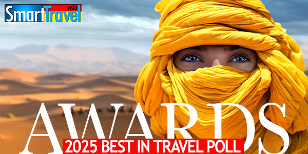 2025 Best in Travel Poll results and award rankings for top hotels, airlines, airports and destinations for leisure and business, by Smart Travel Asia magazine readers