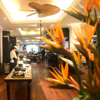 Le Club lounge at Sofitel Legend Metropole Hanoi