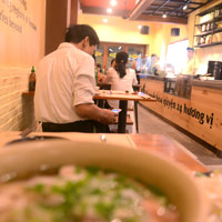 Saigon pho beef noodle soup at Pho 24